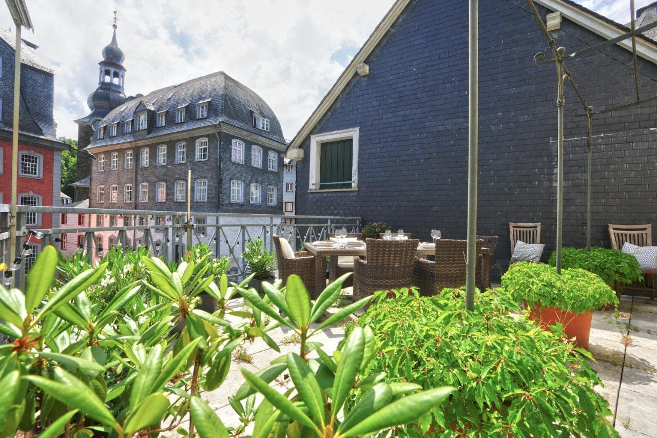 Loft13 Traumhafte Wohnung Mit Terrasse Fuer 8 Gaeste Monschau Bagian luar foto