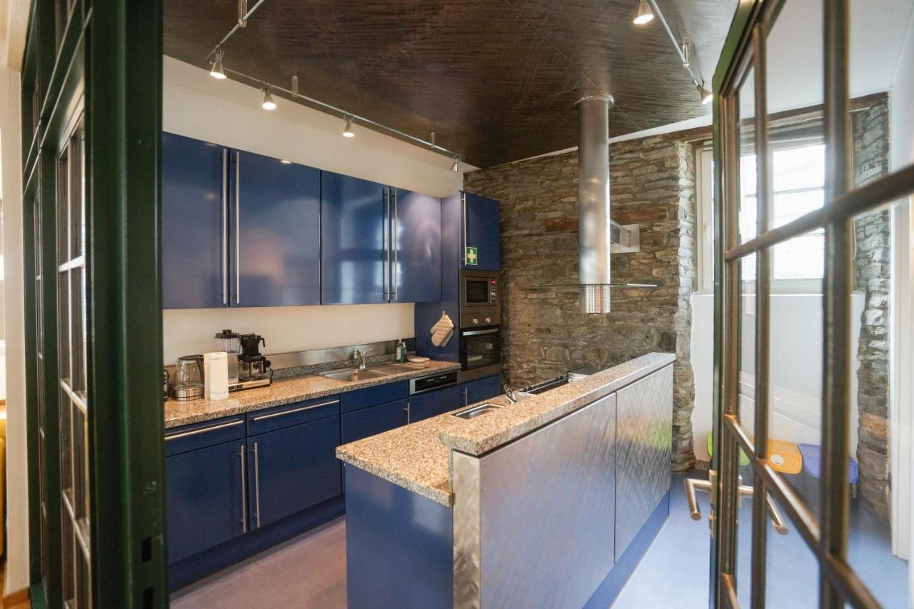 Loft13 Traumhafte Wohnung Mit Terrasse Fuer 8 Gaeste Monschau Bagian luar foto